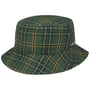 Chapeau en Lin Levington Bucket by Balmoral vert foncé