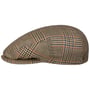 Casquette Larkhaven Check Driver by Balmoral beige-bleu