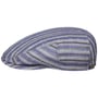 Casquette Kent Docado Stripe by Stetson bleu-gris