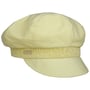 Casquette Gavroche Uni Chambray by Seeberger jaune pastel