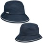 Chapeau en Tissu Roseta by Seeberger bleu foncé