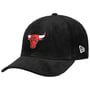 Casquette 9Forty Cord MC Bulls by New Era noir