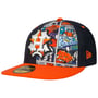 Casquette 59Fifty Astros Comic by New Era bleu foncé