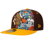 Casquette 59Fifty Padres Comic by New Era marron foncé