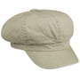 Casquette Gavroche Uni Washed Cotton by Lipodo olive clair