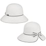 Chapeau en Paille Areluna by Lipodo blanc