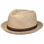 Chapeau en Paille Montavero Diamond by Lipodo nature-marron