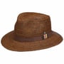Chapeau de Raphia Larevo Crochet by Lierys marron