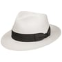 Chapeau Panama Teruco Fedora by JJ Hats blanc crème