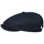Casquette Hatteras Tweed 160 Years by Stetson bleu foncé