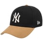 Casquette Suede Visor E-Frame Yankees by New Era marron-noir
