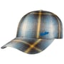 Casquette Pienza Colour Check by Borsalino bleu clair
