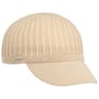 Casquette Summer Knit by Seeberger jaune pastel
