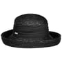 Chapeau en Paille Dilara Uni by Seeberger noir-noir