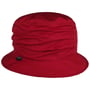 Chapeau en Tissu Uni Sympatex by Seeberger rouge