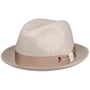 Chapeau Herringbone Player by Alfonso D’Este blanc crème-beige
