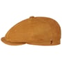 Casquette Kyoto Perf Leather by Alfonso D’Este camel