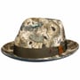 Chapeau Michael Ad Identity by Alfonso D’Este beige-vert