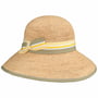 Chapeau de Raphia Mialina Crochet by bedacht jaune