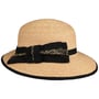 Chapeau de Raphia Narema Crochet by bedacht nature-noir