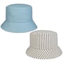 Chapeau Réversible Dasona Bucket by bedacht turquoise