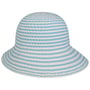 Chapeau en Tissu Twotone Braids by bedacht bleu