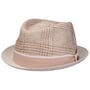 Chapeau en Lin Garona Check Player by Lierys beige