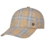 Casquette Calberton Check by Lierys beige-bleu