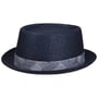 Chapeau en Lin Montaco Pork Pie by Lierys denim