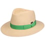 Chapeau Panama Green Band Traveller by Lipodo vert