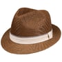 Chapeau en Paille Revik Trilby by bugatti marron