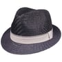 Chapeau en Paille Revik Trilby by bugatti bleu foncé