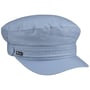 Casquette Marin en Lin Uni by Lipodo bleu clair