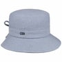 Chapeau en Coton Twotone Zigzag by Lipodo bleu