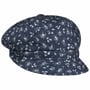 Casquette Gavroche Vianea Flower by Lipodo bleu foncé