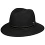 Chapeau de Raphia Alavero Traveller by Lipodo noir