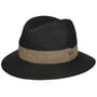 Chapeau en Paille Valeno Toyo Traveller by Lipodo noir
