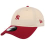 Casquette 9Twenty Twotone Mini NY Logo by New Era blanc crème