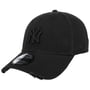 Casquette 9Forty Distressed Yankees by New Era noir
