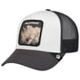 Casquette Trucker Bulletproof by Goorin Bros. blanc-noir