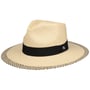 Chapeau Panama Montagon Stripe by Lierys nature-noir