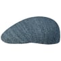 Flatcap meliert by Lipodo bleu-moucheté