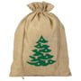 Pochette Cadeau Christmas Tree 30 cm x 40 cm nature