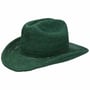 Chapeau de Raphia Odessa Crochet by Brixton vert foncé