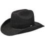 Chapeau de Raphia Odessa Crochet by Brixton noir