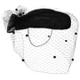 Chapeau Denica Pillbox by Lierys noir
