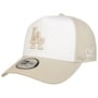 Casquette Trucker Ess Twotone Dodgers by New Era beige clair