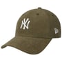 Casquette 9Forty Soft Cord Yankees by New Era olive