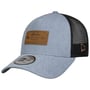 Casquette Trucker Denim Leather Patch by New Era denim