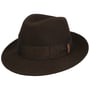 Chapeau Bogart Ricky by Borsalino marron foncé